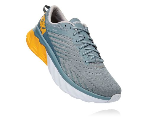 Hoka One One Arahi 4 Men's Road Running Shoes Lead / Lunar Rock | SCLE-86549