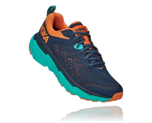 Hoka One One Challenger ATR 6 Men's Trail Running Shoes Outer Space / Atlantis | DAXB-09251