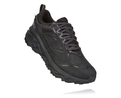 Hoka One One Challenger Low GORE-TEX Men's Trail Running Shoes Black | OULQ-31859