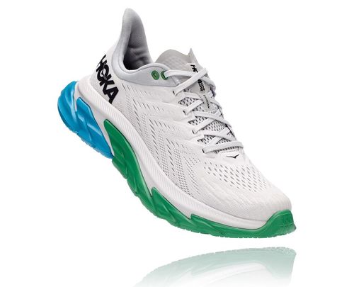 Hoka One One Clifton Edge Men's Road Running Shoes Nimbus Cloud / Greenbriar | BIHO-13854