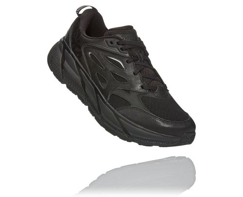 Hoka One One Clifton L All Gender Road Running Shoes Black / Raven | DVPB-82635