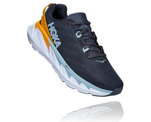 Hoka One One Elevon 2 Men's Road Running Shoes Ombre Blue / Saffron | VAXE-94160