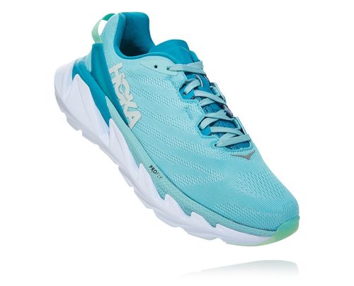 Hoka One One Elevon 2 Women's Road Running Shoes Antigua Sand / Caribbean Sea | CURW-85714