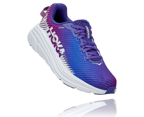 Hoka One One Rincon 2 Women's Road Running Shoes Clematis Blue / Arctic Ice | RVHQ-72638