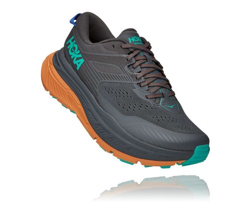 Hoka One One Stinson Atr 6 Men's Trail Running Shoes Castlerock / Desert Sun | CNYX-43958